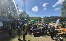Galeria aktualności Rozpoczęcie Sezonu Turystycznego nad Zalewem Koronowskim &ndash; prom zn&oacute;w pływa! 12