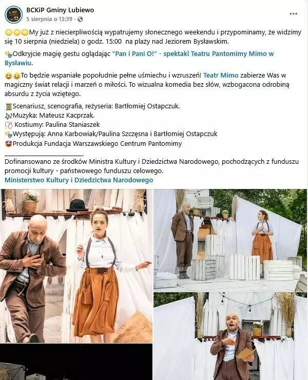 Zdjęcie do Spektakl "Pan i Pani O!"