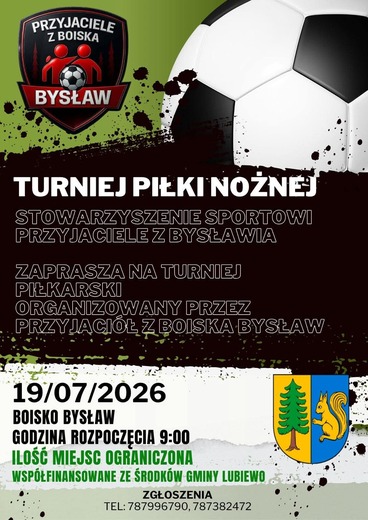 Turniej Piłki Nożnej w Bysławiu 