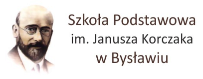 Baner Logo Szkoła Podstawowa im. Janusza Korczaka w Bysławiu