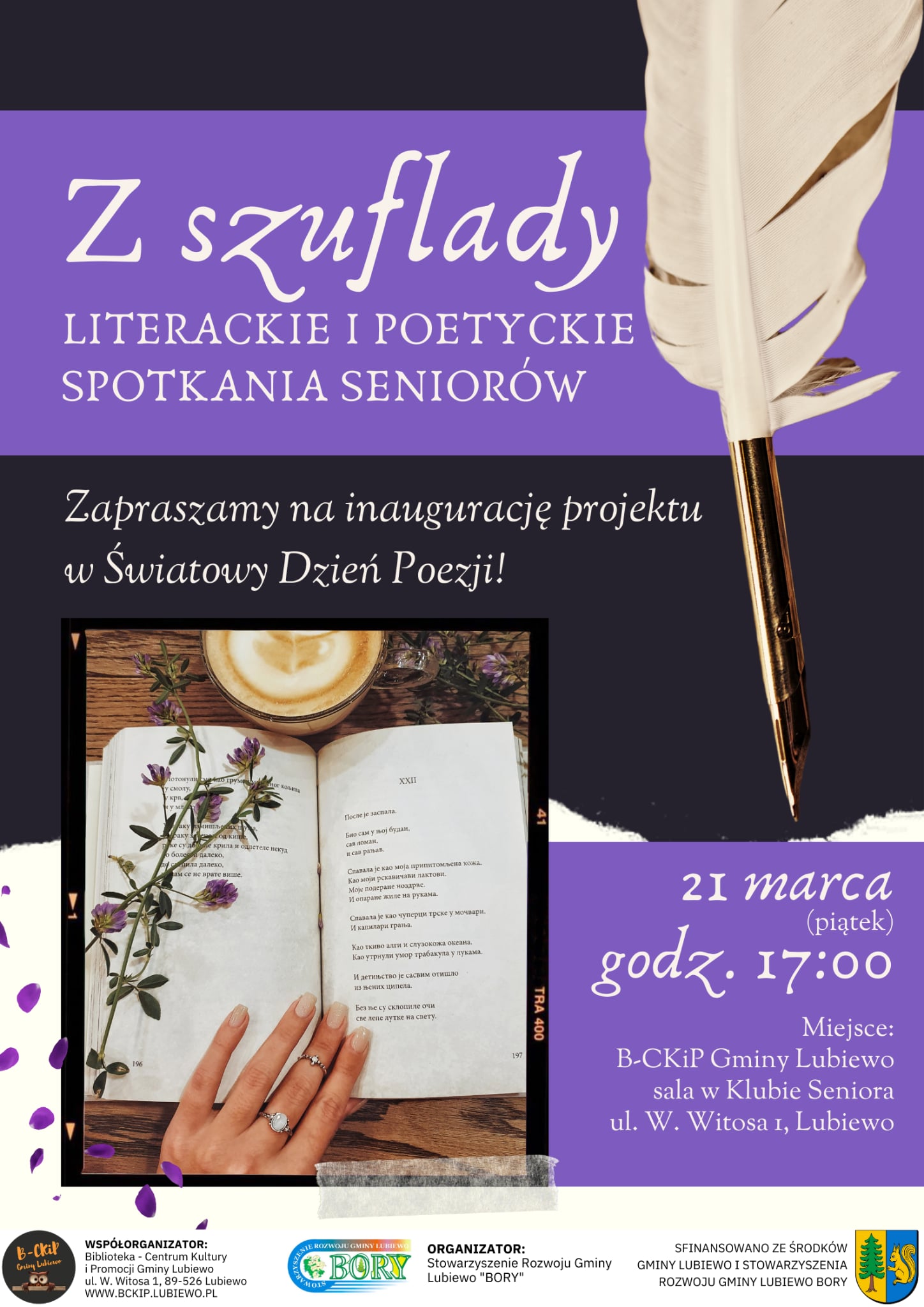 Literackie i&nbsp;poetyckie spotkania senior&oacute;w