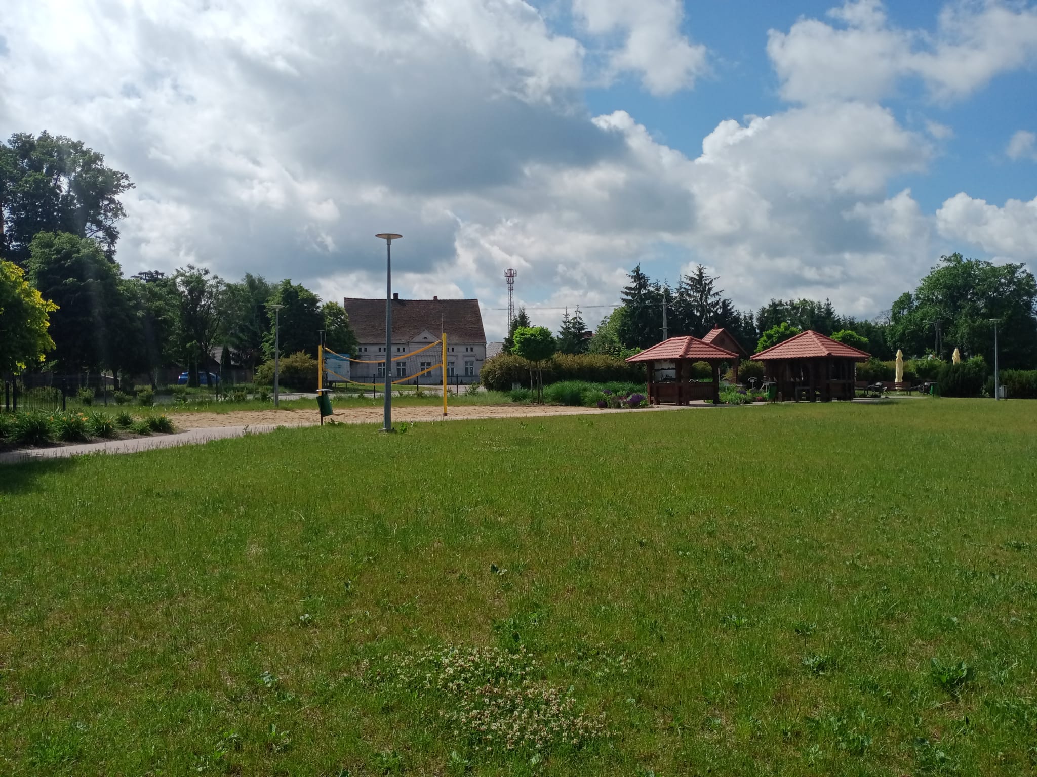 boisko do piłki plażowej, szachy