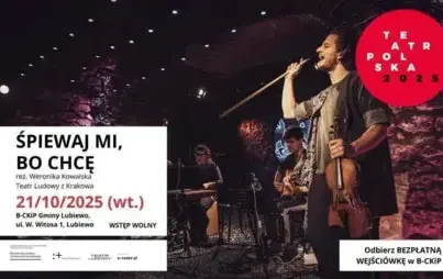 Zdjęcie do ŚPIEWAJ MI, BO CHCĘ - spektakl dla młodzieży i dorosłych - TEATR POLSKA w B-CKiP