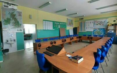 Zdjęcie do Nowa pracownia językowa w Szkole Podstawowej w Bysławiu i inne pozyskane dotacje dla szk&oacute;ł
