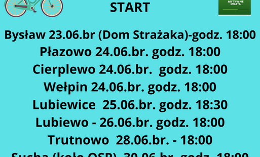 Zdjęcie do Rajdy rowerowe - Aktywne Miasta 