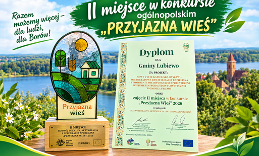 Gmina Lubiewo, kunkurs "Przyjazna Wieś"