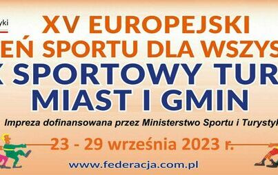 Zdjęcie do XV Europejski Tydzień Sportu dla Wszystkich w Gminie Lubiewo od 23 do 29 września br.