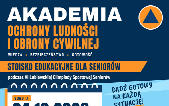 Stoisko edukacyjne dla seniorów w Bysławiu 24 października